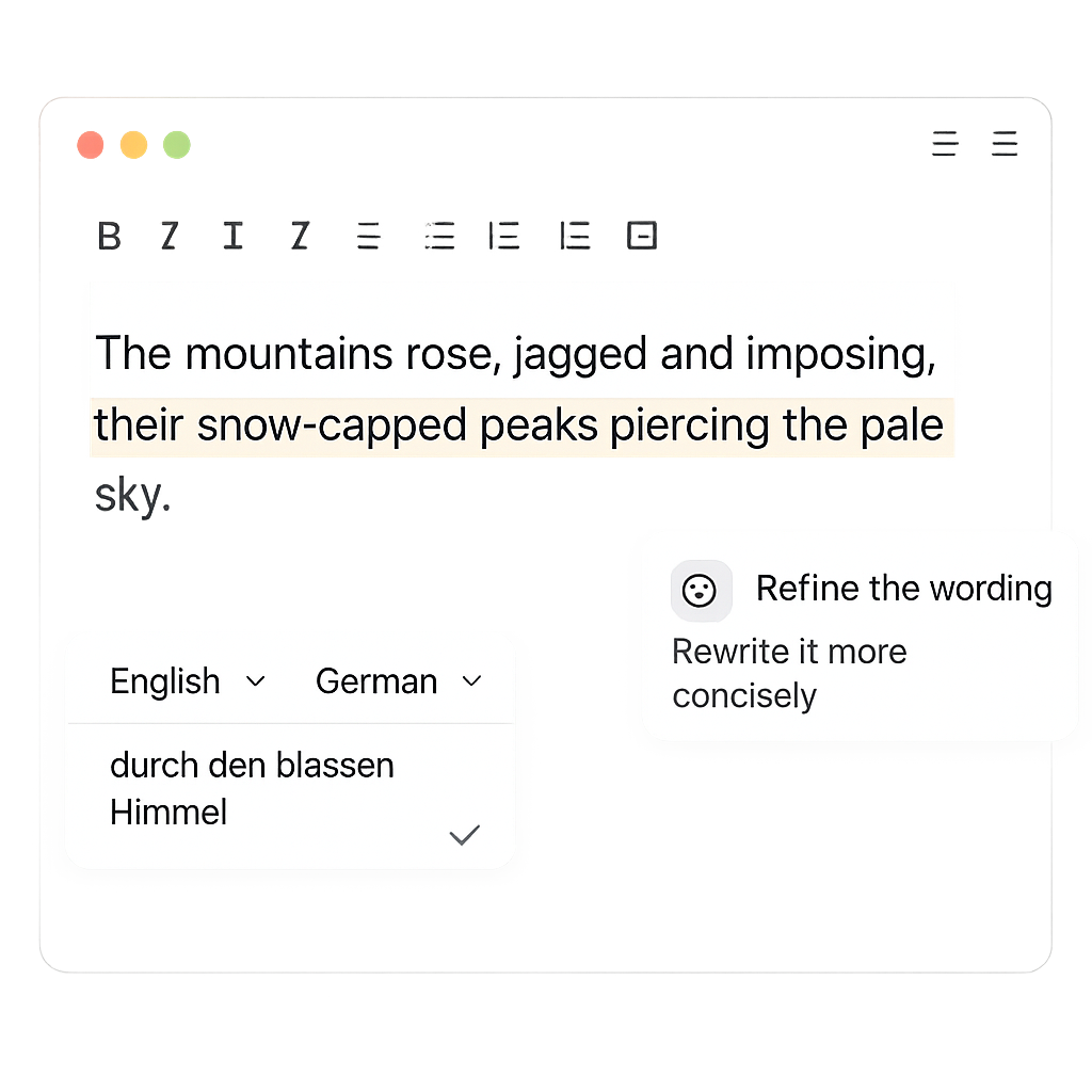 Antinium workspace interface